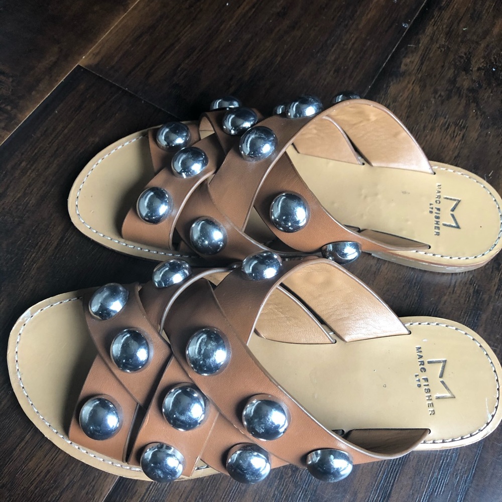 MARC FISHER LTD RAIDAN STUDDED sandals